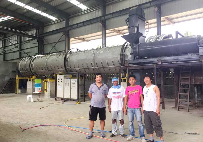 Philippine Activated Carbon Rotary Kiln