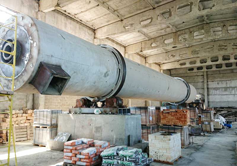Ukraine Wood Activated Carbon Rotary Kiln