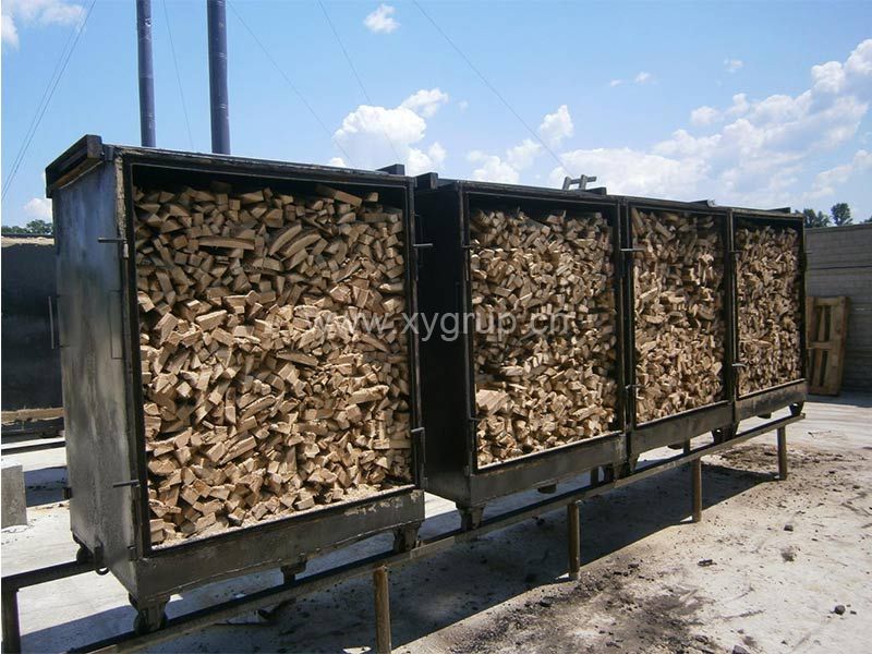 Dry Distillation Wood Charcoal Furnace