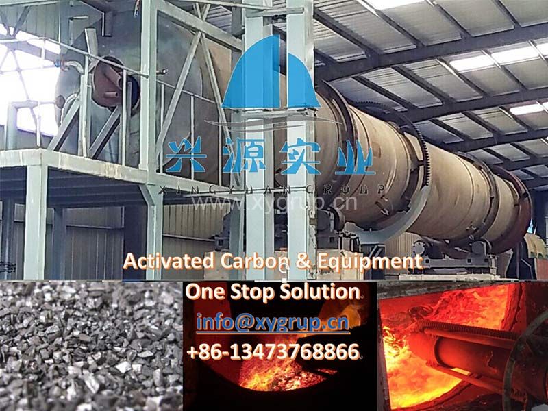 Multi Steam Injection Activated Carbon Kiln