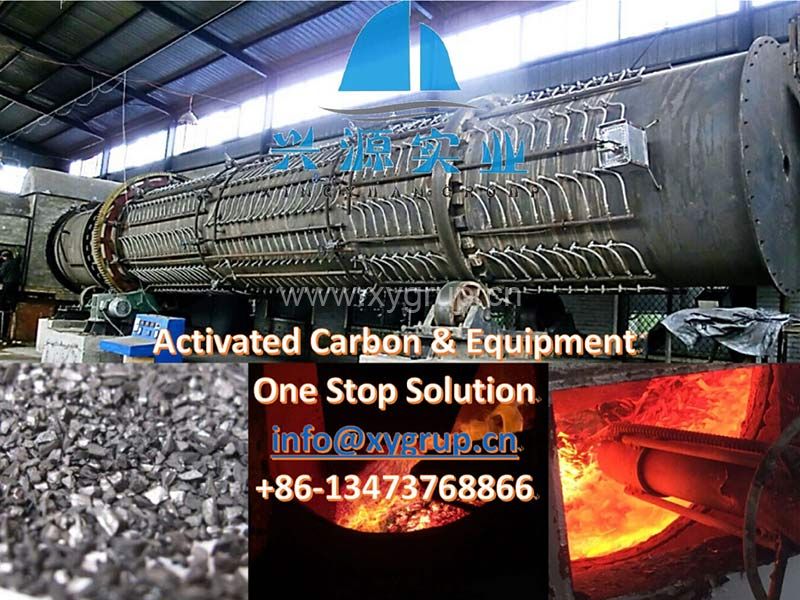 Multi Steam Injection Activated Carbon Machine