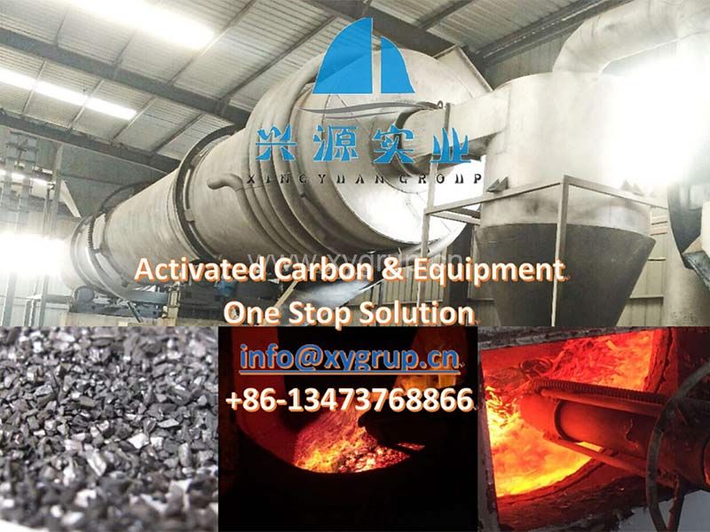 Multi Steam Injection Activated Carbon Kiln