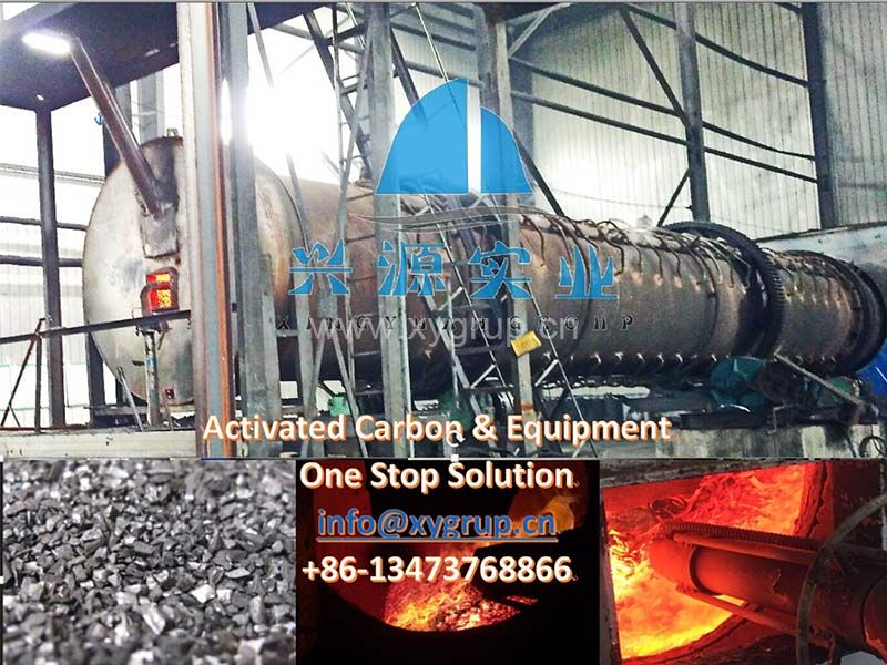 Multi Steam Injection Activated Carbon Kiln