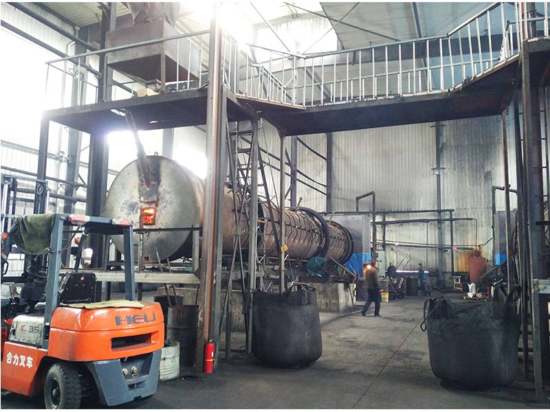 4 Set Activated Carbon Rotary Kiln Production Line In China 