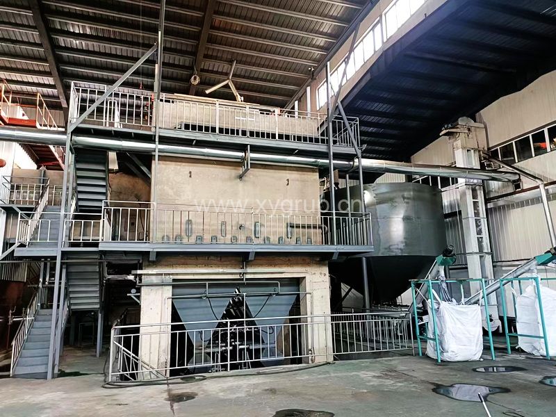 Vertical Shell Charcoal Making Machine